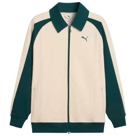 Puma Ανδρική ζακέτα T7 Relaxed Wing Collar Jacquard Track Jacket